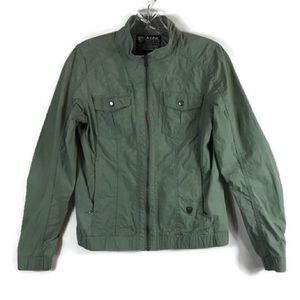KUHL ProJekt Lightweight zip up jacket Olive Green Womens size XS